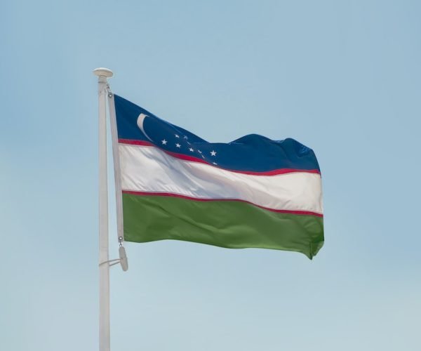 Uzbekistan National Flag
