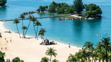 Sentosa Island Beach Resort in Singapore