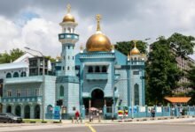 Masjid Malabar Mosque in Singapore