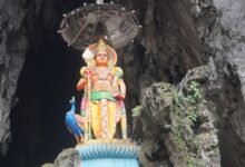 shallow focus photo of Hindu god statue