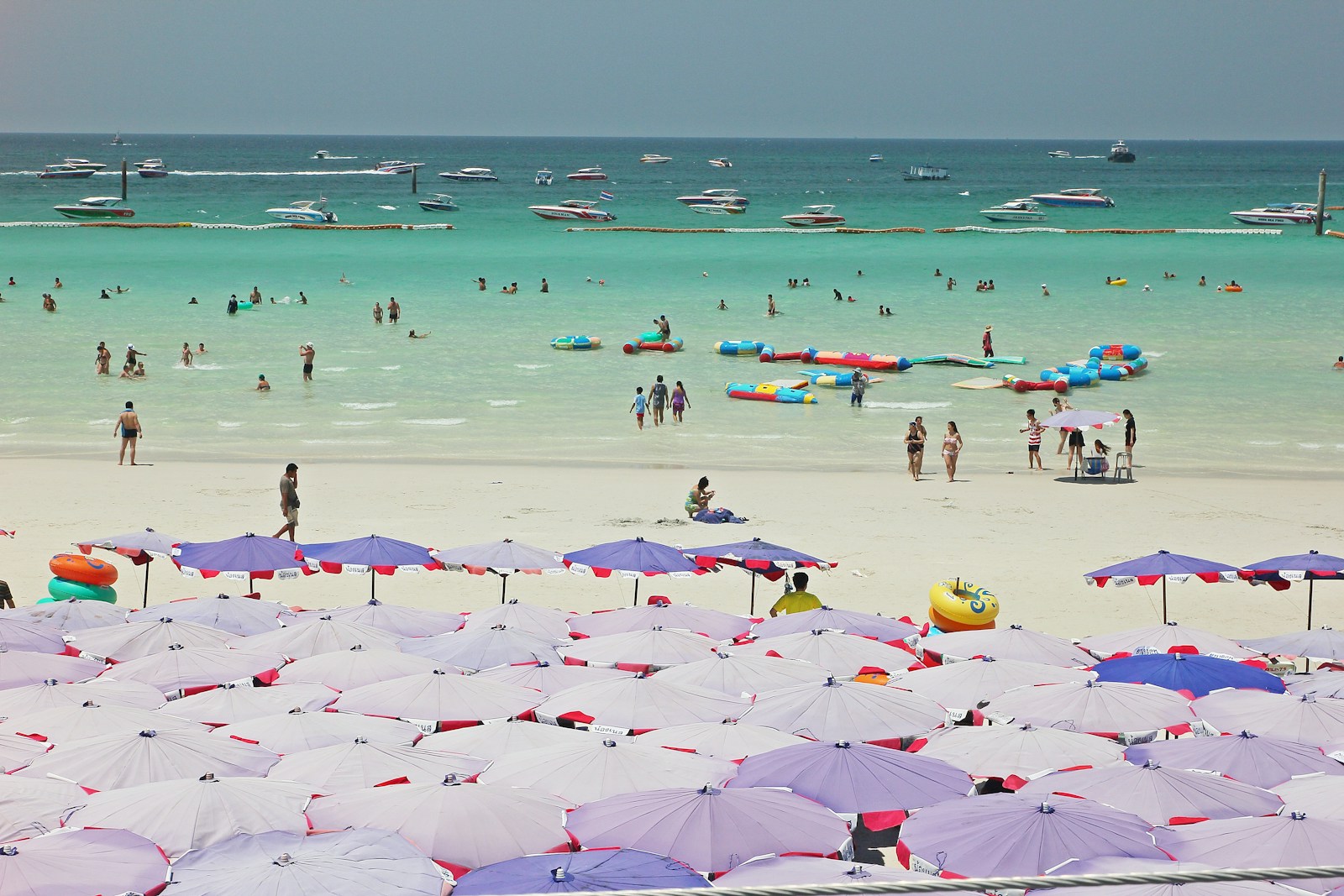 people on white sand beach during daytime