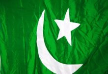 green and white star flag