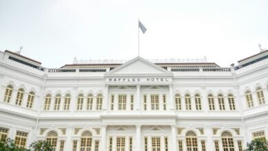 Raffles Hotel building structure