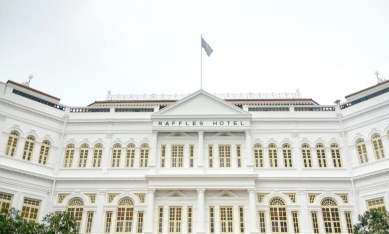 Raffles Hotel building structure