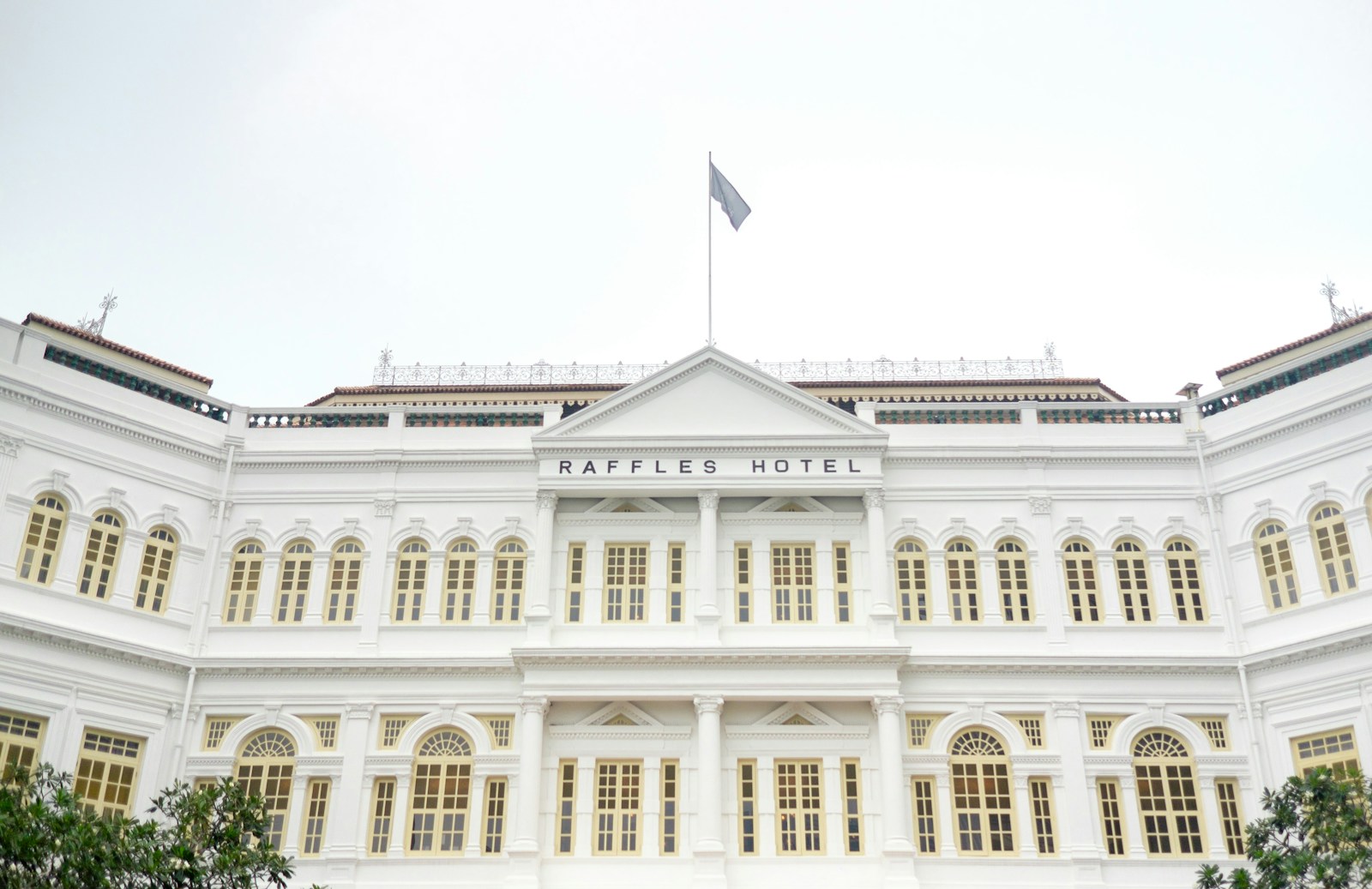 Raffles Hotel building structure