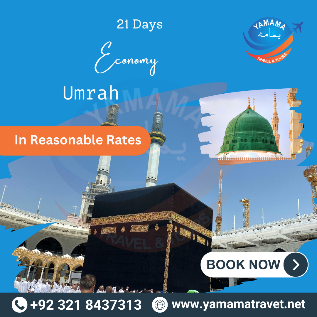 21 Days Economy Umrah Package September 2026