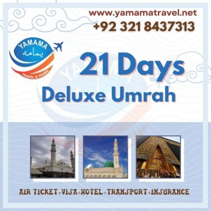 21 Days Delux Umrah Package